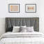 Tête de lit tapissier en bois massif Plympton H 56 po -72685277-72685264
