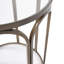 Sione Glass End Table