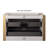 Fenham 32'' Single Bathroom Vanity with Tempered Glass Top-553111552