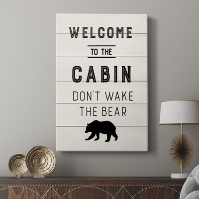 Bienvenue à la cabane - galerie Cavas sur mesure