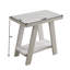 Table d'appoint à tablette contemporaine en bois Athens avec finition blanche-1007961195