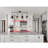 36.4'' 4 -Light Fixed Track Track Kit with Adjustable Head