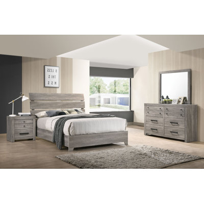Euree 5-2_Damian Platform Bedroom Set