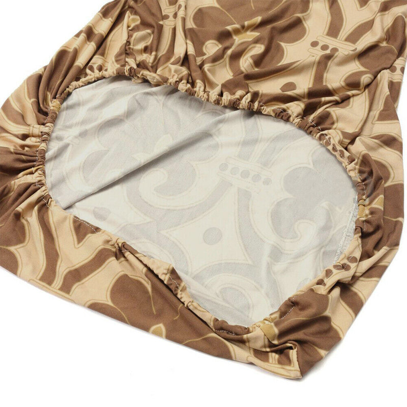 Housse pour chaise de salle à manger, Brun