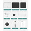 12 Pair Stackable Shoe Storage Cabinet