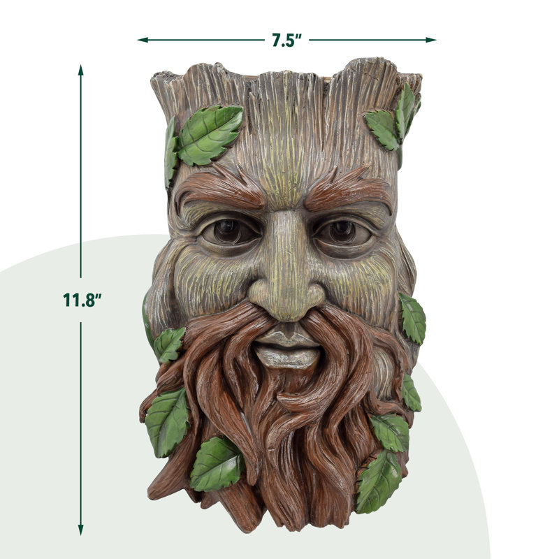 Statue Herbey Face Forest