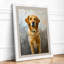 Golden Companion Modern - Framed Print-1104479954-1104479961