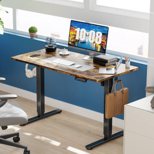 HOMCOM 68 Inch Office Table Computer Desk Workstation