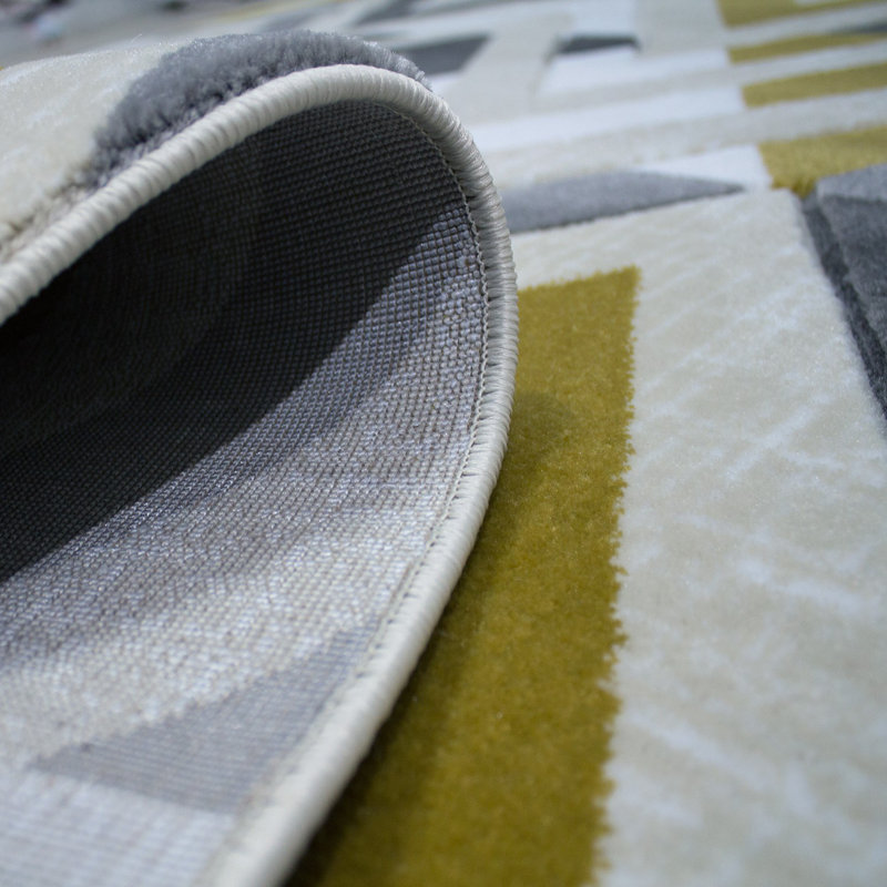 Masonboro Flatweave Grey/Beige/Yellow Rug, Runner 80 x 400cm