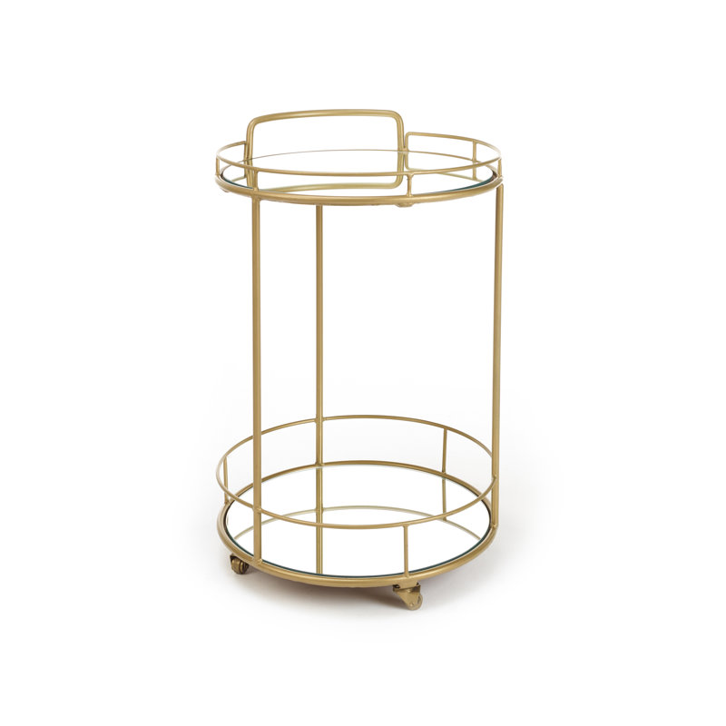 Permenter Metal Bar Cart
