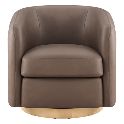 Upholstered Swivel Armchair