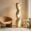 Lampes sur pied en plastique et cristal