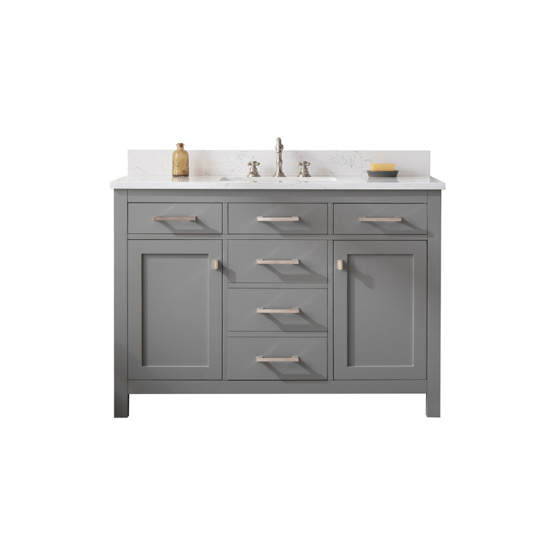Ajhane 48" Single Vanity, Grey
