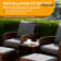2 - Person Patio Conversation Sets with Cushions
