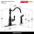 Single Handle Kitchen Faucet With Side Spray,2 Hole Or 4 Hole Installation,-106258626