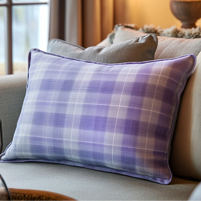Coussin mauve