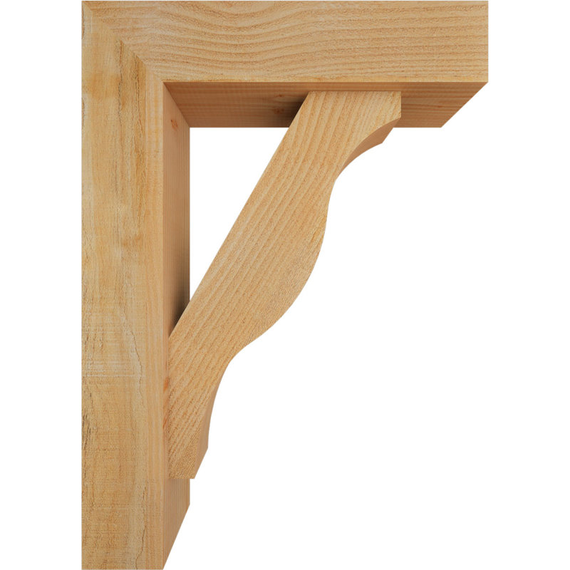 Support Funston Block avec support décalé, 28 x 20, Sapin Douglas de l 6 po (scié brut)