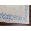 Tapis traditionnel délavé discret 7 x 9