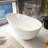 59'' x 29.5'' Soaking Solid Surface Bathtub