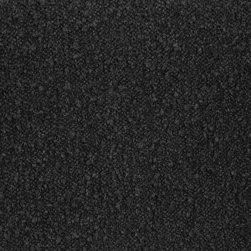 Sans accoudoirs Cyndie CAL117 de 22,75 po de largeur, Mélange de polyester noir