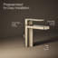 Robinet de lavabo de salle de bain à poignée simple Parallel, 1,0 gal / min-93495242