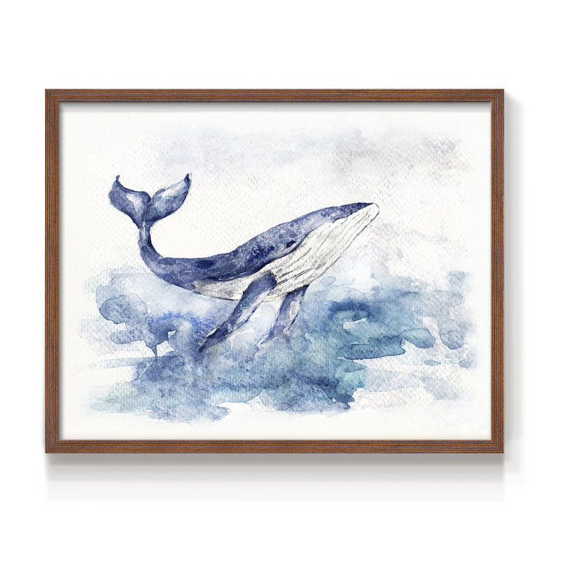 «Beautiful Breach» - Reproduction encadrée - Restickable, H 8 po x l 10 po, Noyer