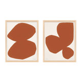 Terra Cotta. Set Of 2 Print by Michael Kempen