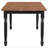 Hayward Walnut and Black Dining Table