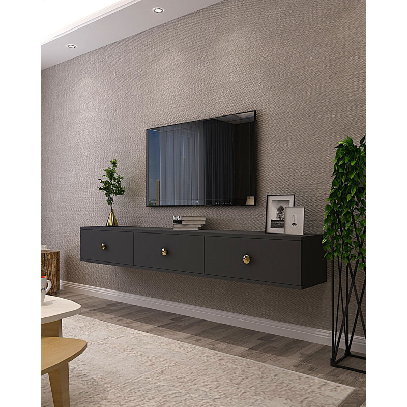 Meuble télé, Anthracite