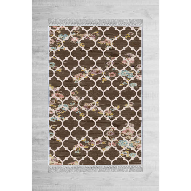Luxurious Hall Carpet, 100% Velvet Fabric, 31.5 x 59.1 Inches | Non-Slip Cotton Sole, Pile Height: 0.4 Inches | Antibacterial & Machine Washable, 3D Digital Printing | Elegant Design for Living Room & Entryway