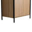 Meuble-lavabo moderne 30 po - Contreplaqué café, finition compacte