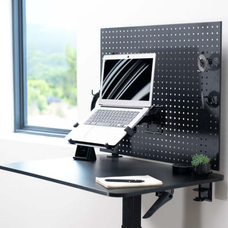 Vivo Pegboard Compatible 10" To 15.6" Laptop Computer Holder