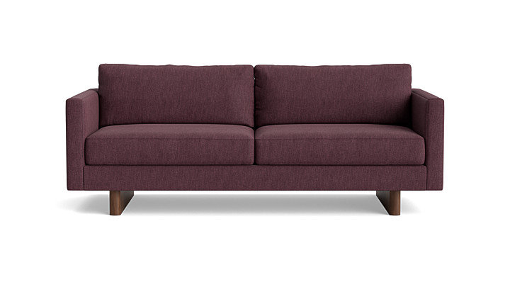 Vintage Sofa (85"), Performance Weave - Aubergine