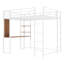Lit mezzanine double en métal-575785274