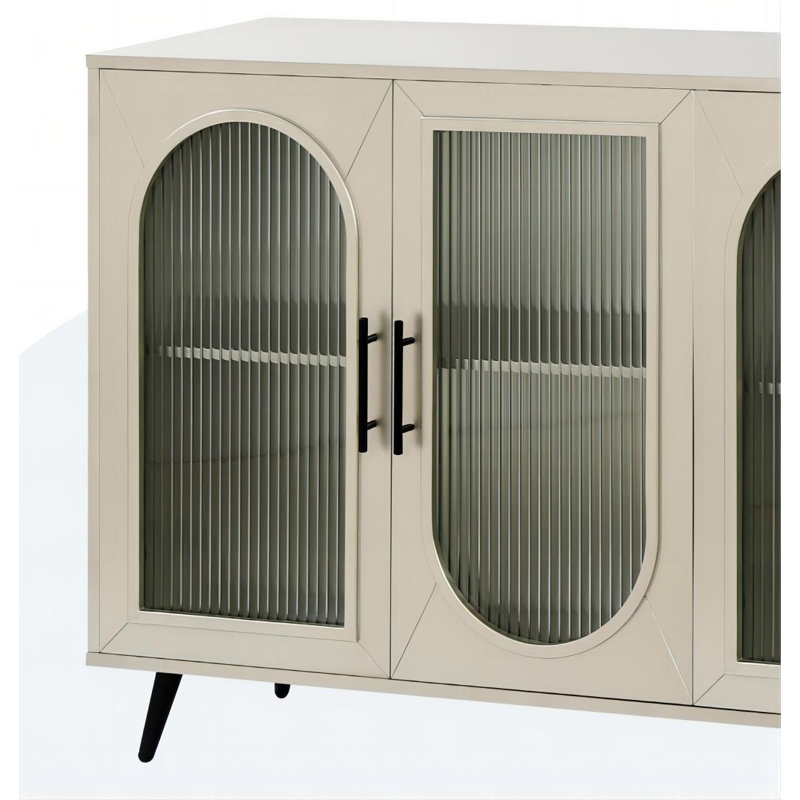Buffet Stroage avec porte vitrée