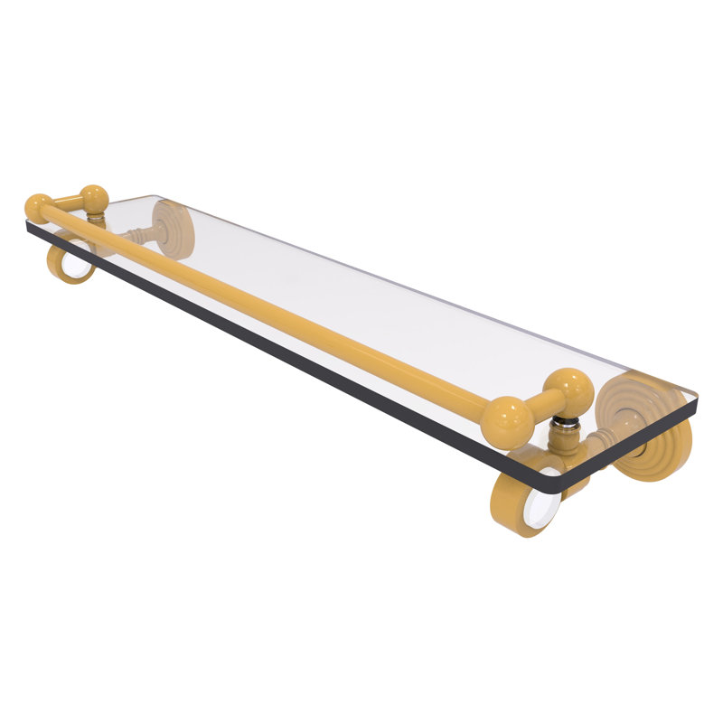 Tablette flottante Pacific Grove, H 3,5 po x l 16 po x P 5,5 po, Beige ombré