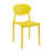Kaden Plastic Outdoor Stacking Dining Side Chair-999625404