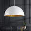 1 - Light Brown Dome Pendant-86676041-86676040