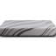 Bavoir pleine grandeur avec mousse de gel 10 po Nl - Mousse à mémoire de forme moyenne. Facilite le repos frais. Confort à haute densité. Gris. 34,25 lb.
