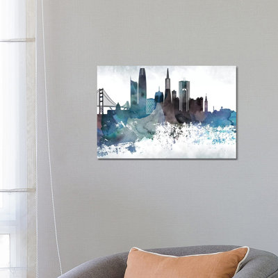 " San Francisco Bluish Skylines "