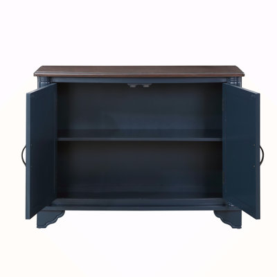 40"  Console Table With Storage Shelf