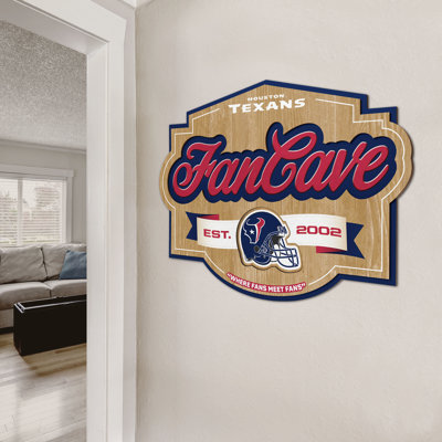 NFL Fan Cave Sign