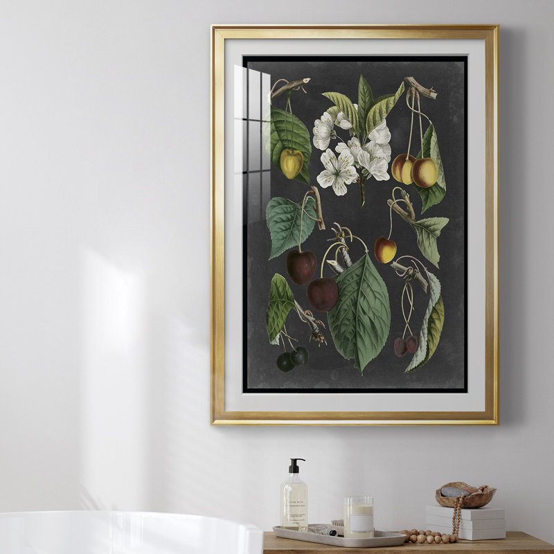 Orchard Variétés II, reproduction encadrée de qualité supérieure - prête à être accrochée, Or, H 42,5 po x l 30,5 po x P 1 po
