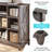 9-cube Bookcase, 3 Tier Shelf Cube Storage Organizer, Wood Cube Bookshelf With Anti-tip-1340507227