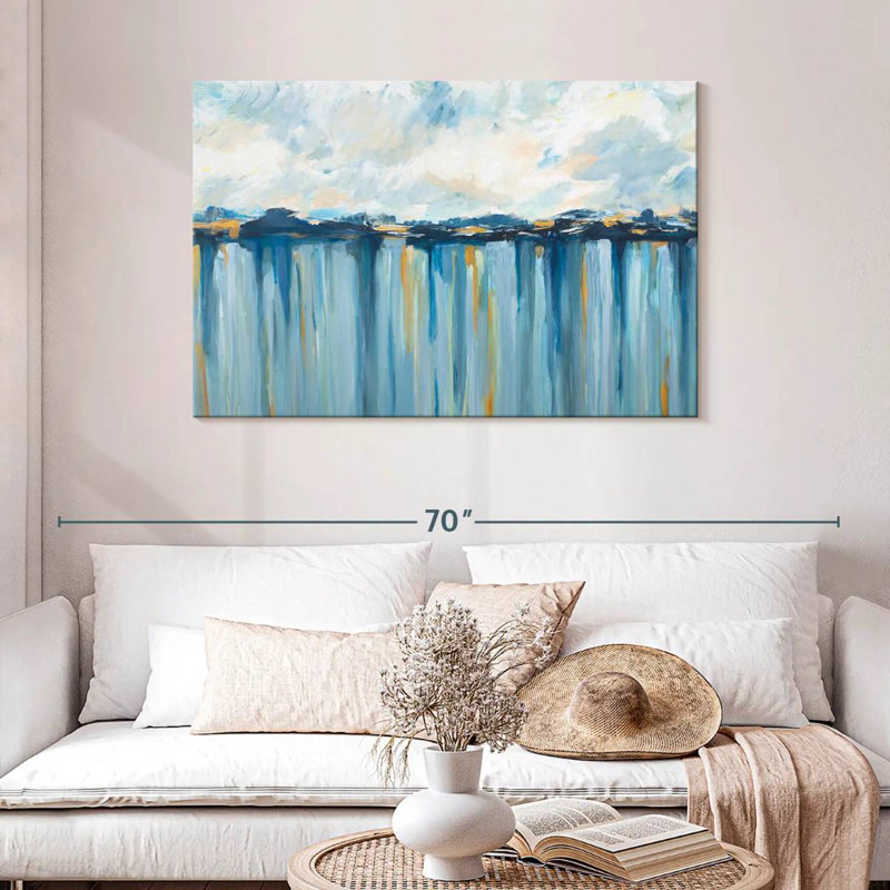 Avery Ocean Blues I, 30" H x 45" W