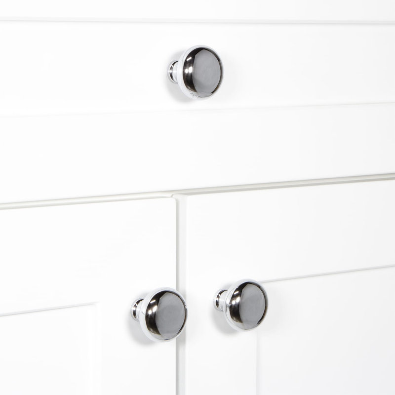 Poignée d'armoire Fifth Avenue, Chrome brillant