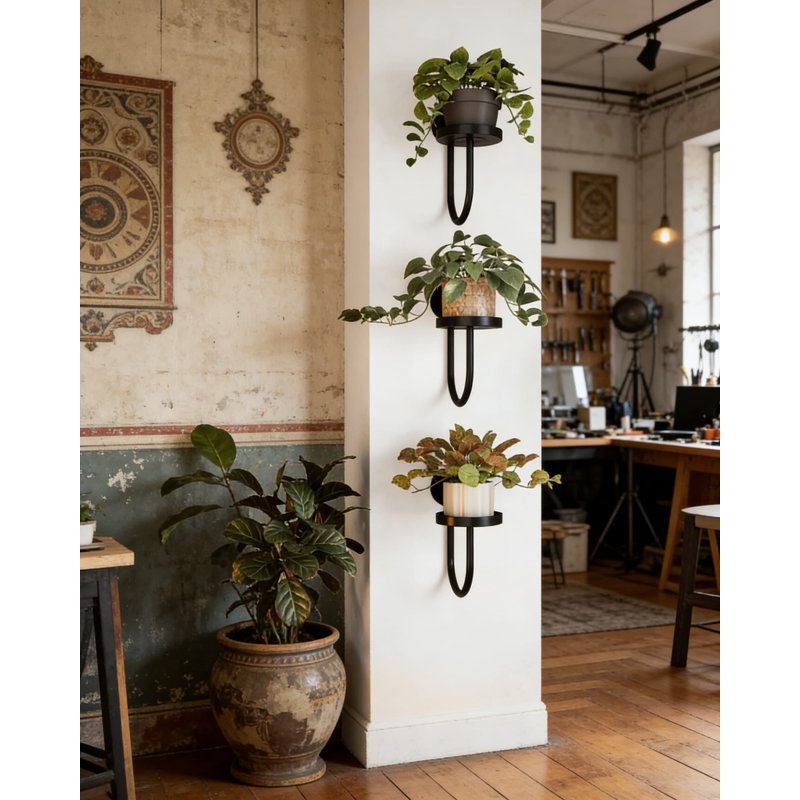 Porte-plante mural pour plantes d'intérieur