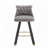 Velvet Upholstered Barstools set of 2-1937479433