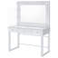 Coiffeuse 3 tiroirs avec miroir Trevor