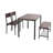 4 - Person Four Leg Dining Set-1288209142